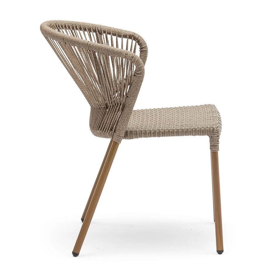 Commercial Chairs Twisted PE Rope Chairs Manufacturers, Suppliers, Factory