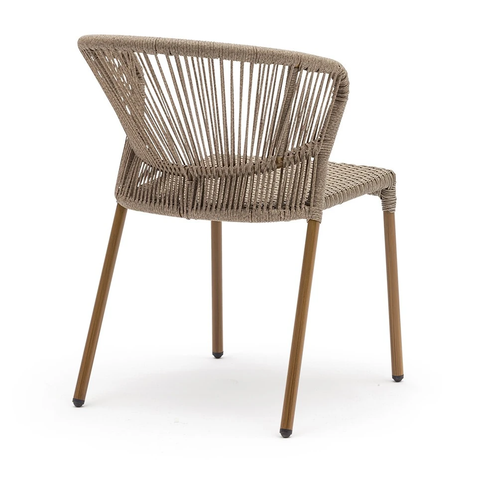 Commercial Chairs Twisted PE Rope Chairs Manufacturers, Suppliers, Factory